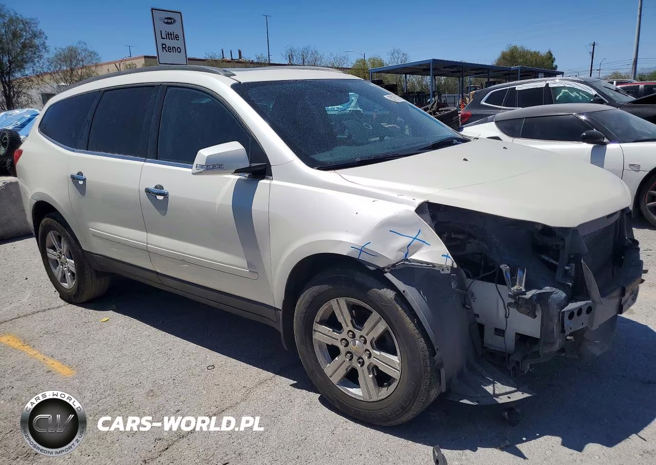 2012 Chevrolet Traverse Lt VIN:1GNKRJED7CJ229667 - 4