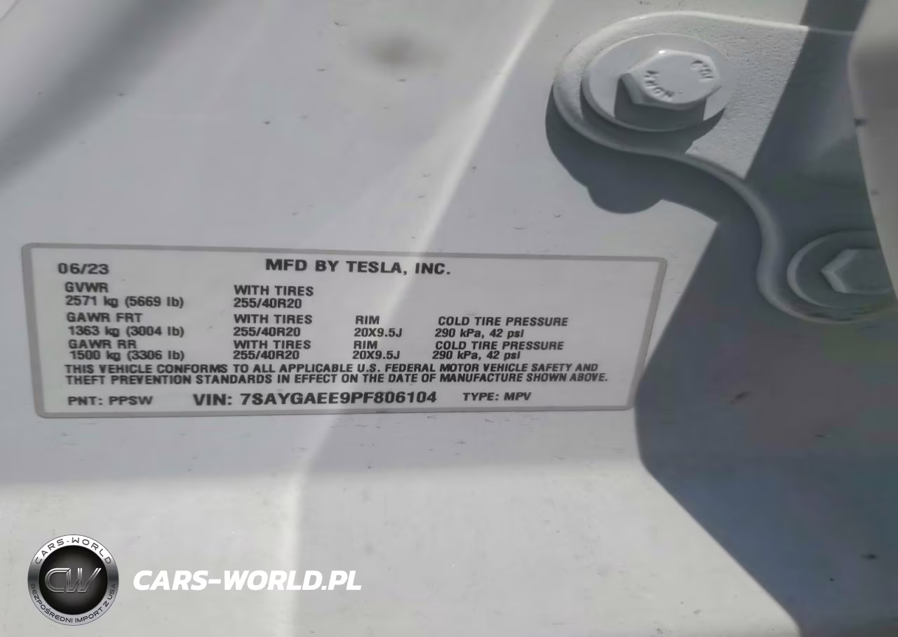 2023 Tesla Model Y VIN:7SAYGAEE9PF806104 - 12