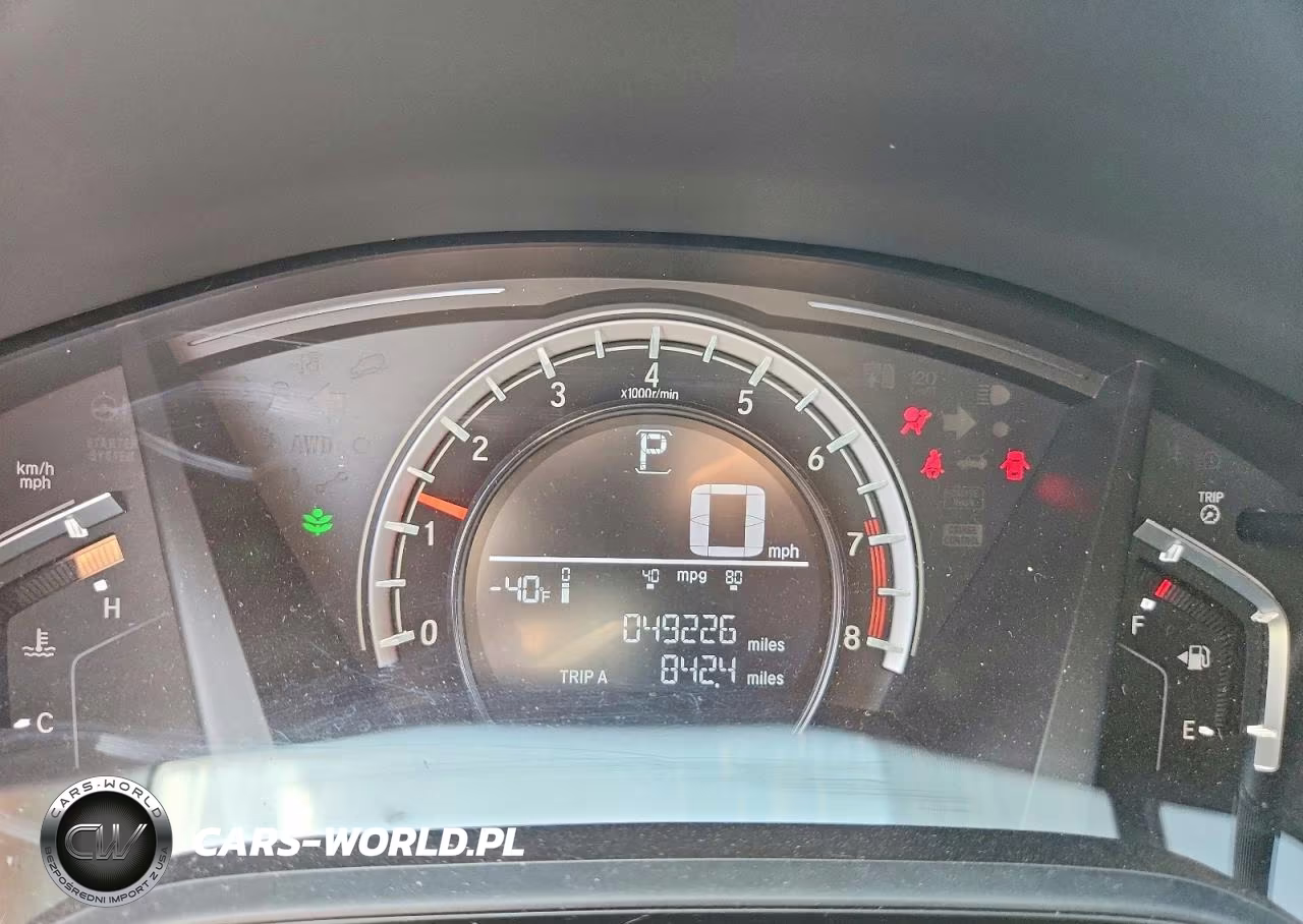 2018 Honda Cr-V Lx VIN:2HKRW6H35JH216938 - 9