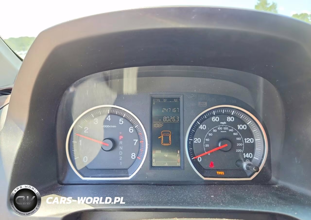 2008 Honda Cr-V Exl VIN:JHLRE38748C017814 - 9
