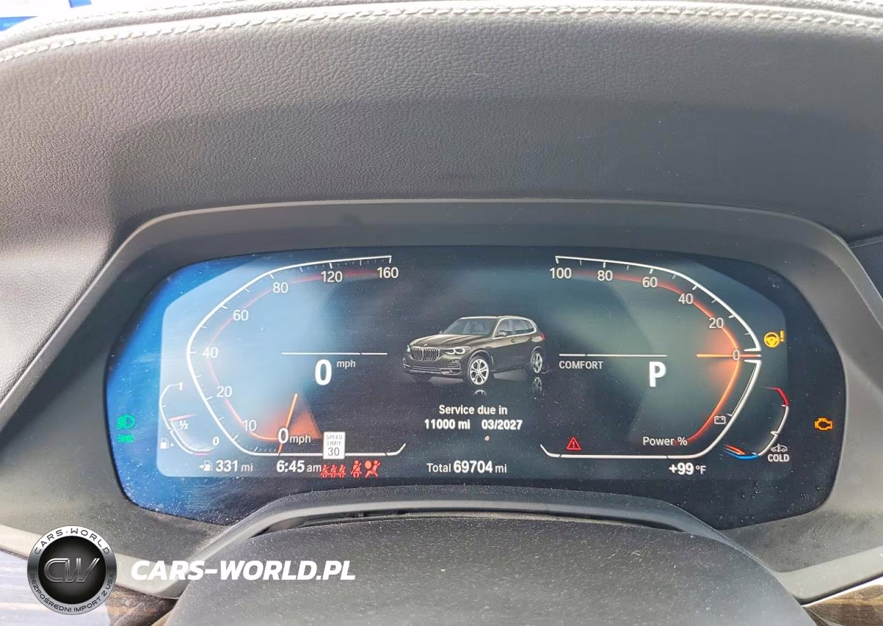2021 BMW X5 Sdrive 40I VIN:5UXCR4C08M9G22015 - 9