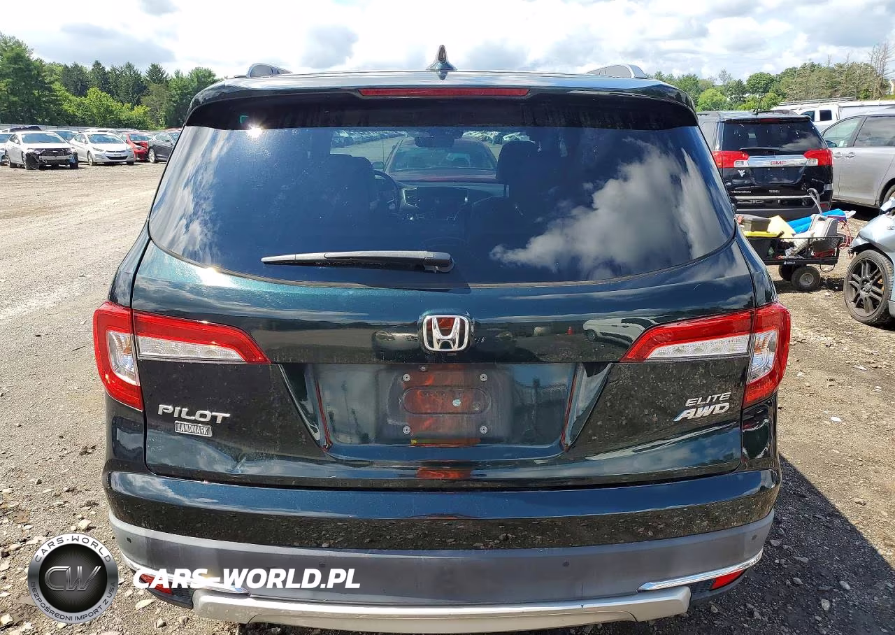 2019 Honda Pilot Elite VIN:5FNYF6H01KB008380 - 6