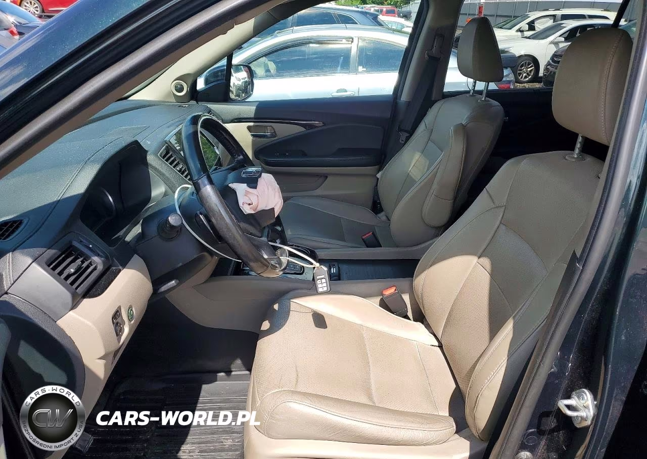 2019 Honda Pilot Elite VIN:5FNYF6H01KB008380 - 7