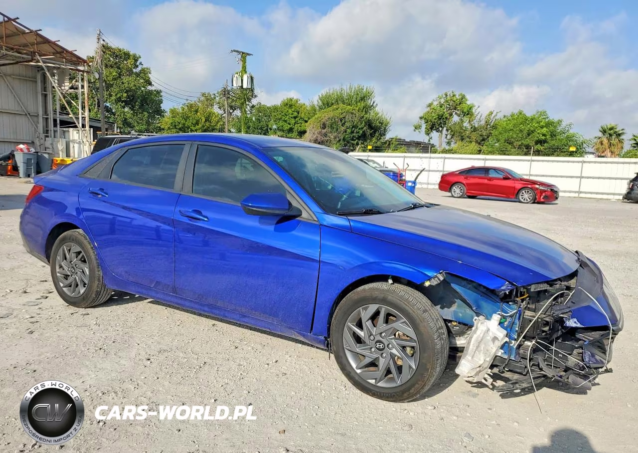 2024 Hyundai Elantra Blue VIN:KMHLM4DJ5RU097872 - 4