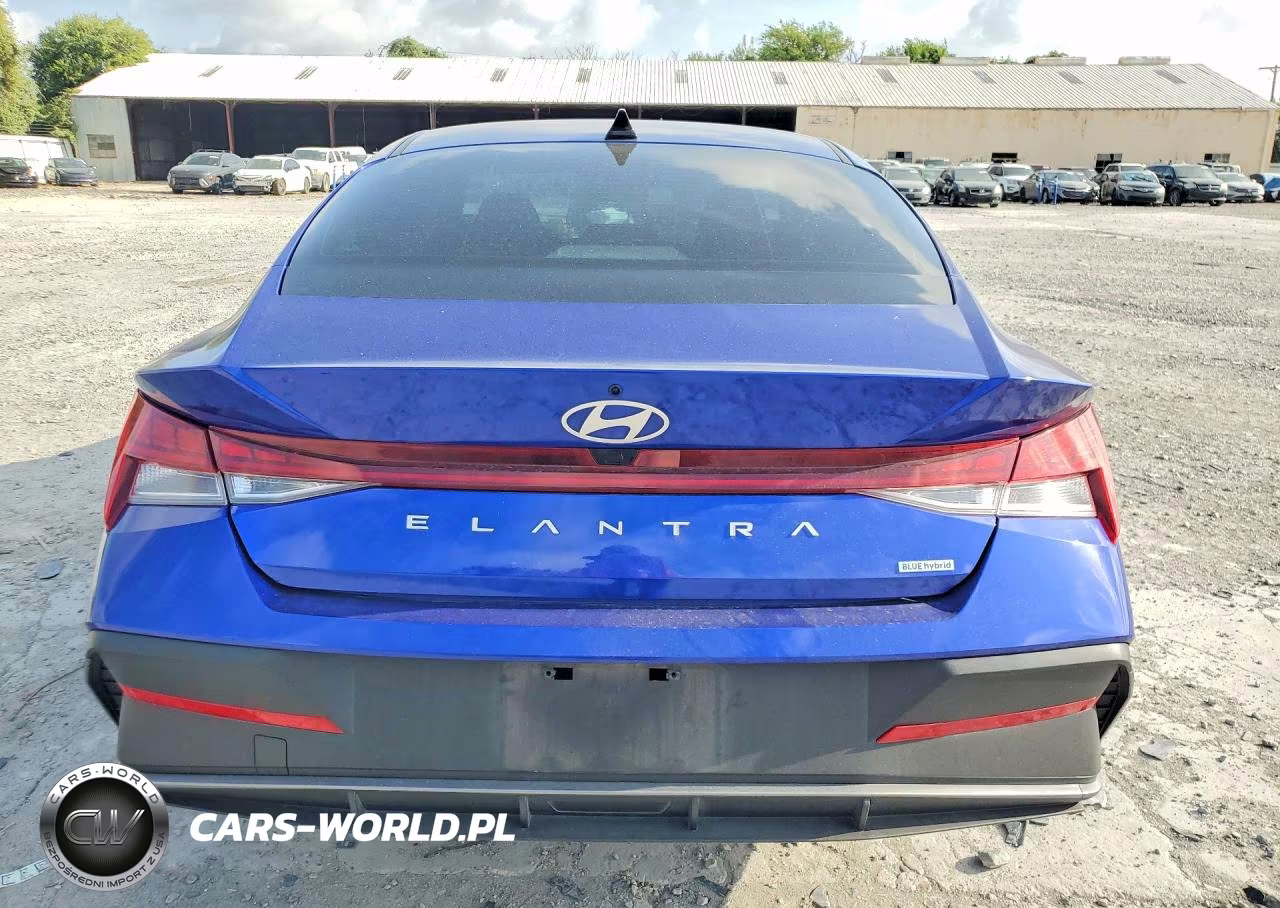 2024 Hyundai Elantra Blue VIN:KMHLM4DJ5RU097872 - 6