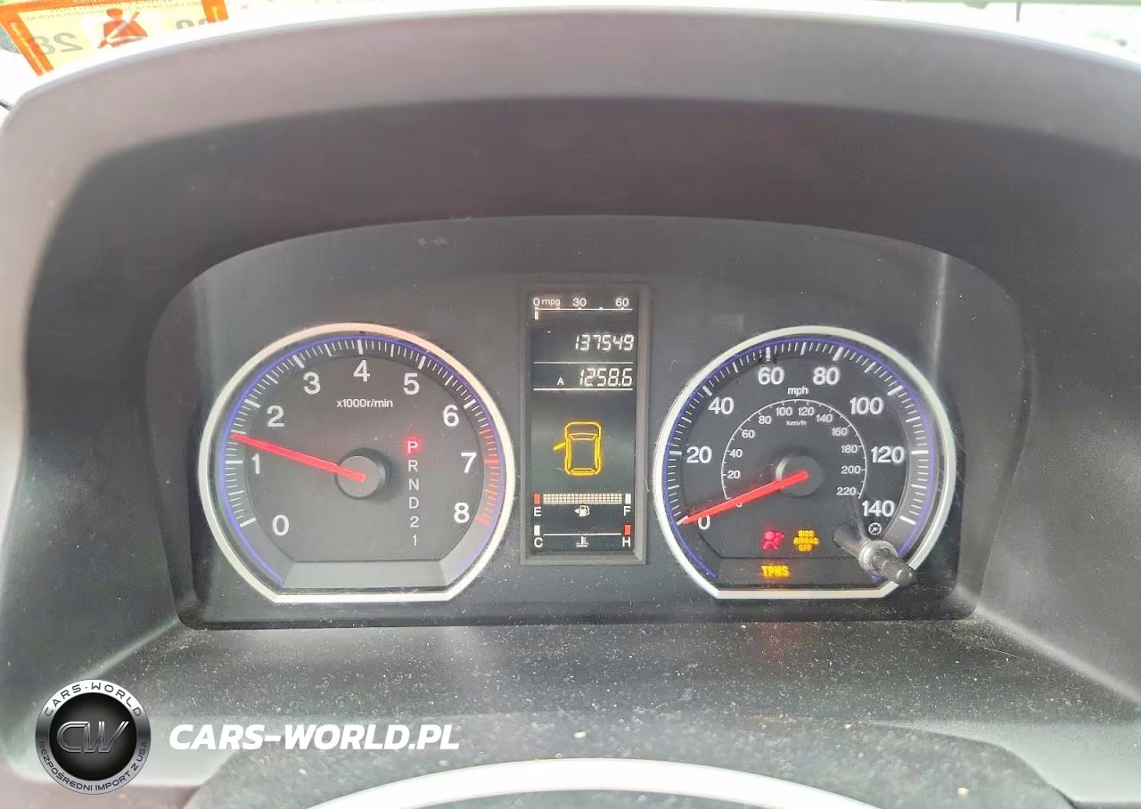 2009 Honda Cr-V Lx VIN:5J6RE48349L037802 - 9