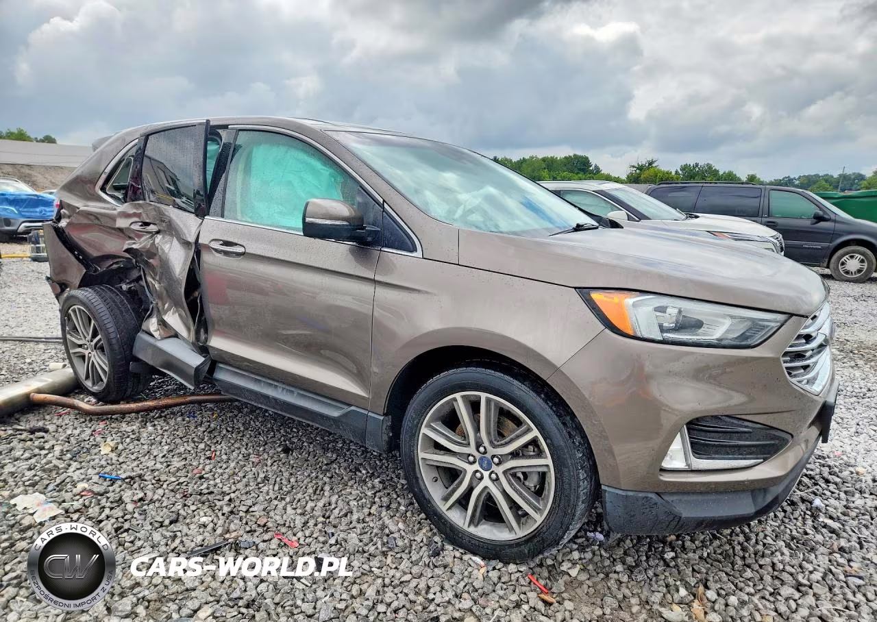 2019 Ford Edge Titanium VIN:2FMPK4K97KBB93255 - 4