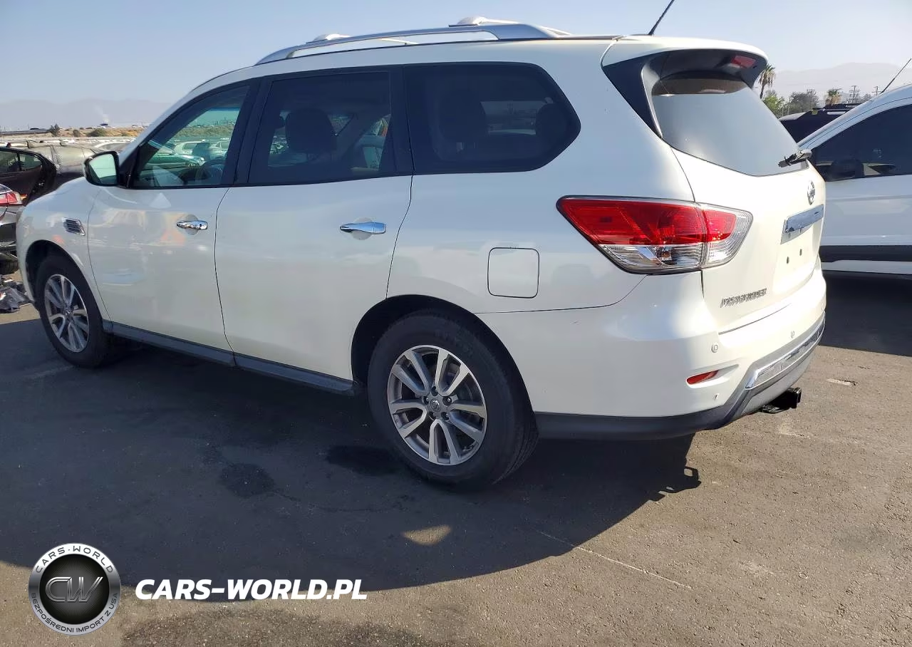 2015 Nissan Pathfinder Sv VIN:5N1AR2MN0FC607109 - 2