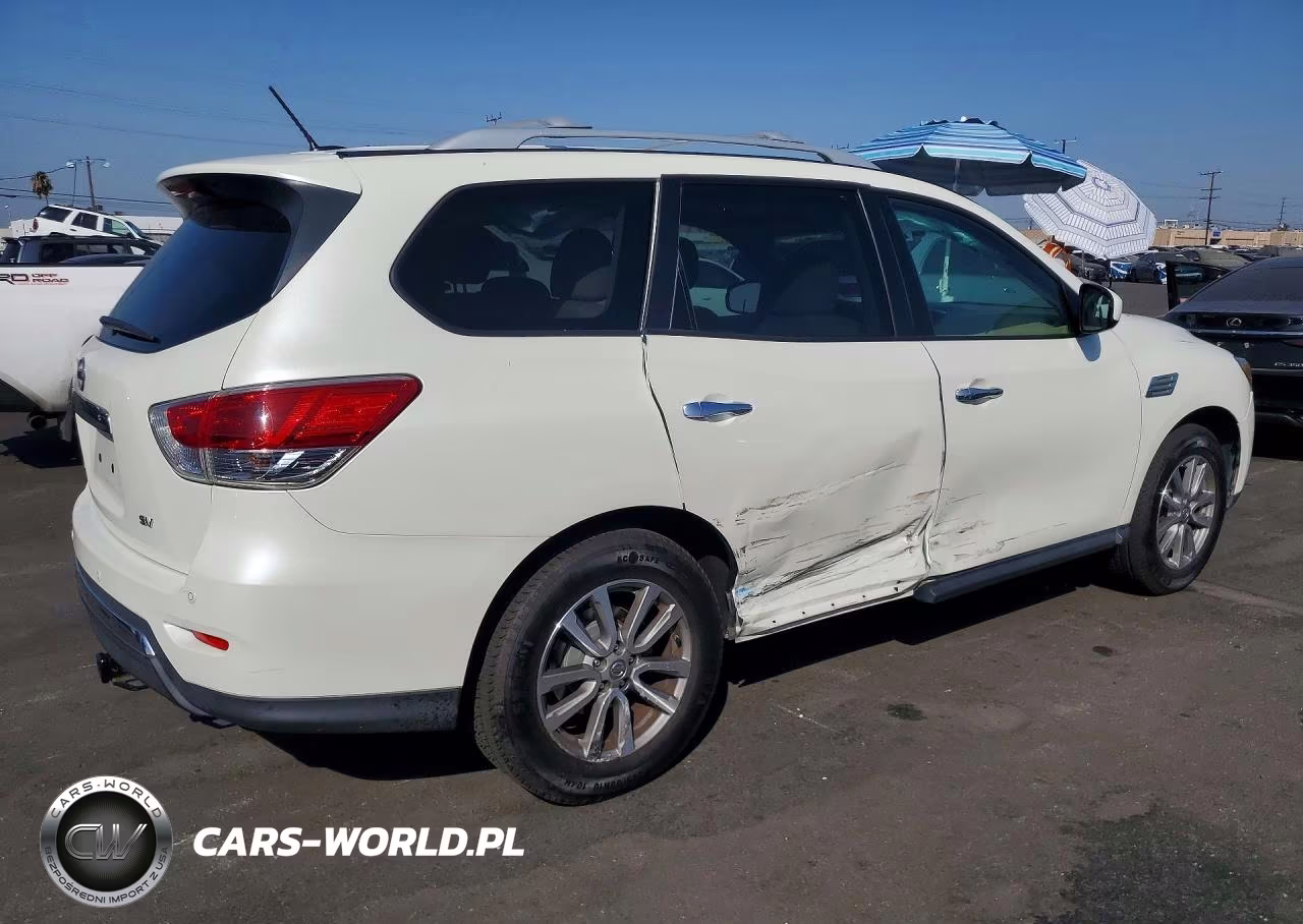 2015 Nissan Pathfinder Sv VIN:5N1AR2MN0FC607109 - 3