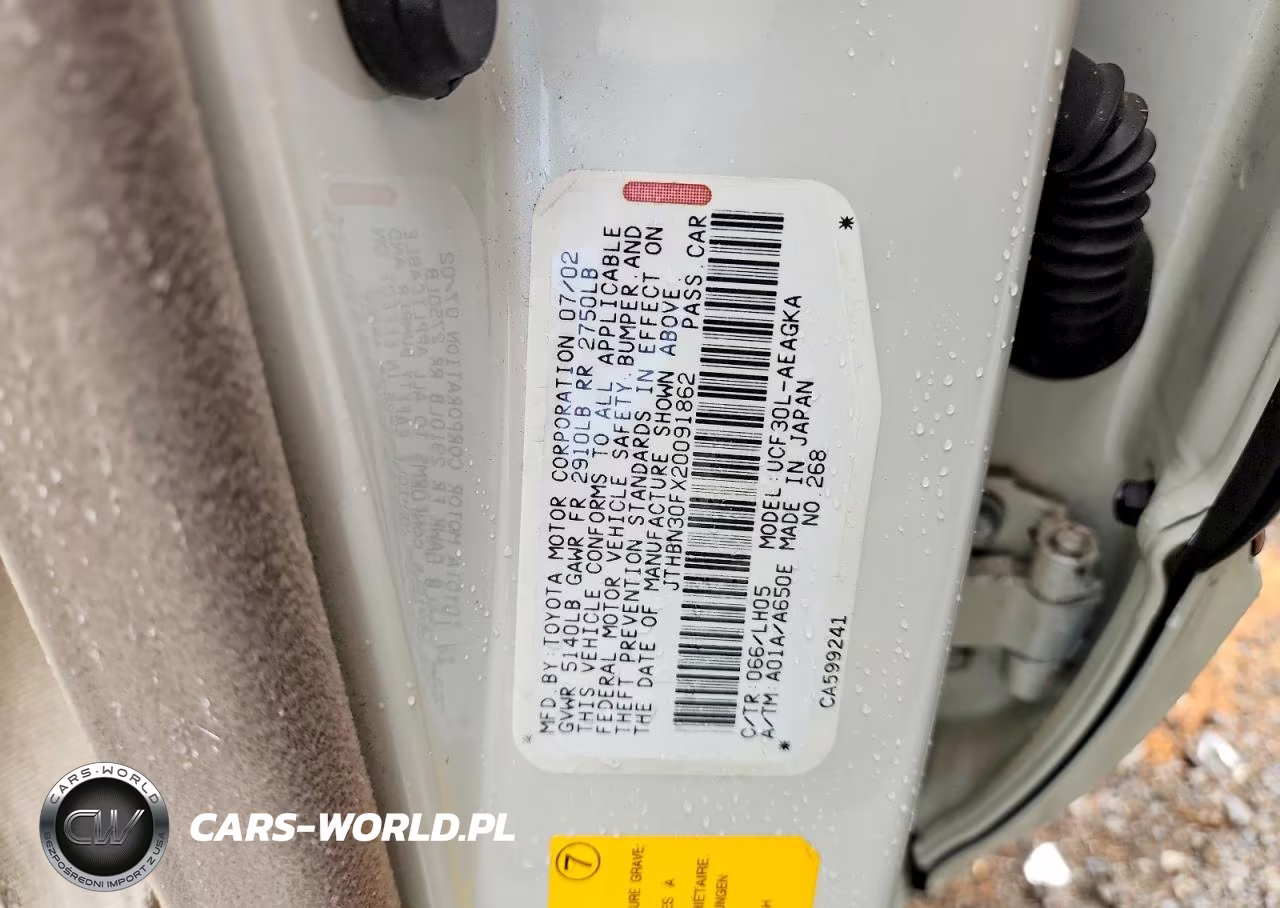 2002 Lexus Ls 430 VIN:JTHBN30FX20091862 - 12