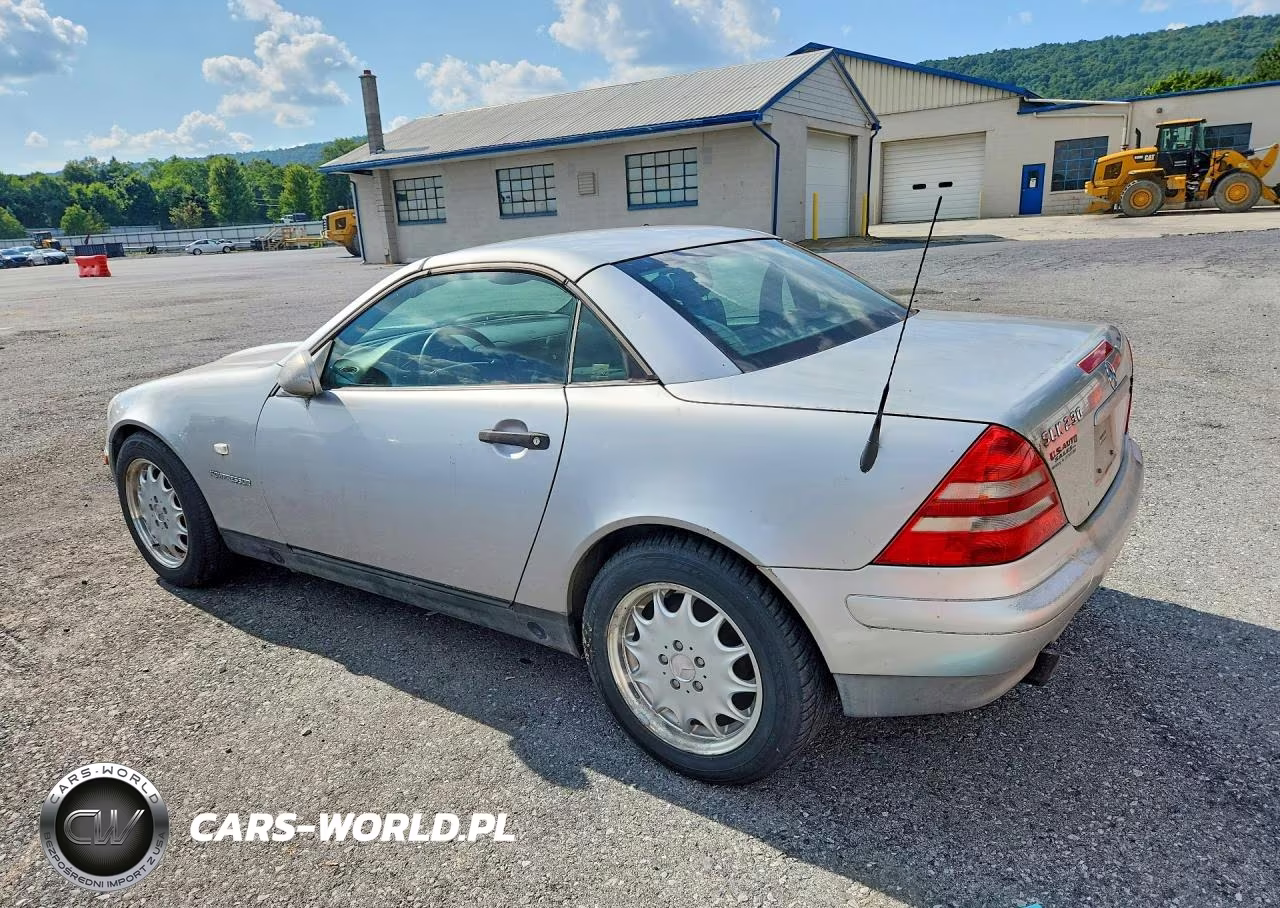 1999 Mercedes-Benz Slk 230 Kompressor VIN:WDBKK47F2XF114740 - 2