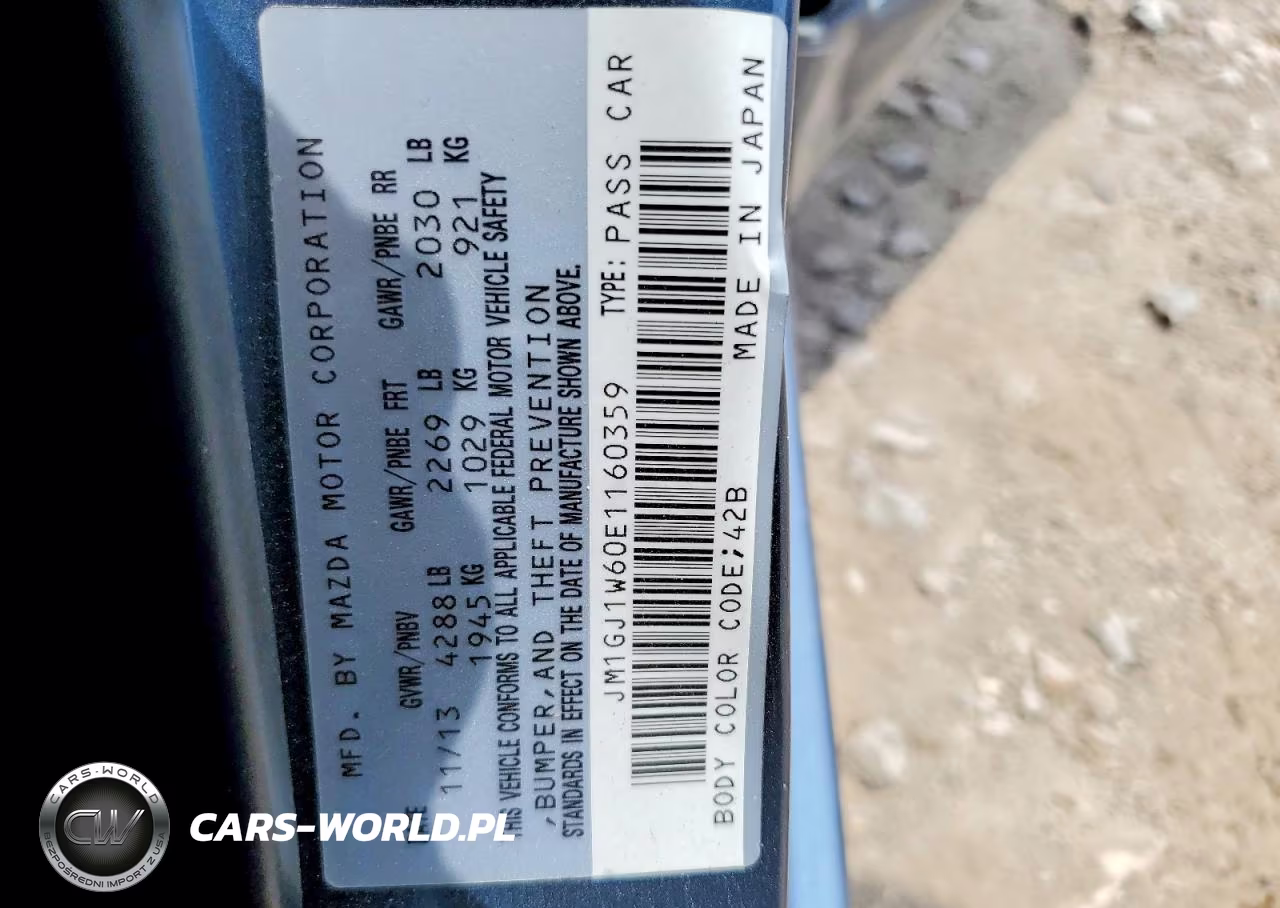 2014 Mazda 6 Grand Touring VIN:JM1GJ1W60E1160359 - 12