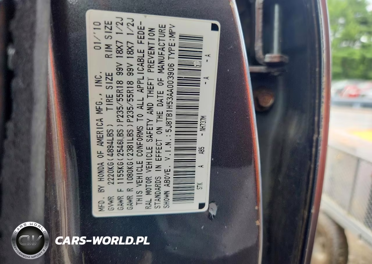 2010 Acura Rdx Technology VIN:5J8TB1H53AA003906 - 13