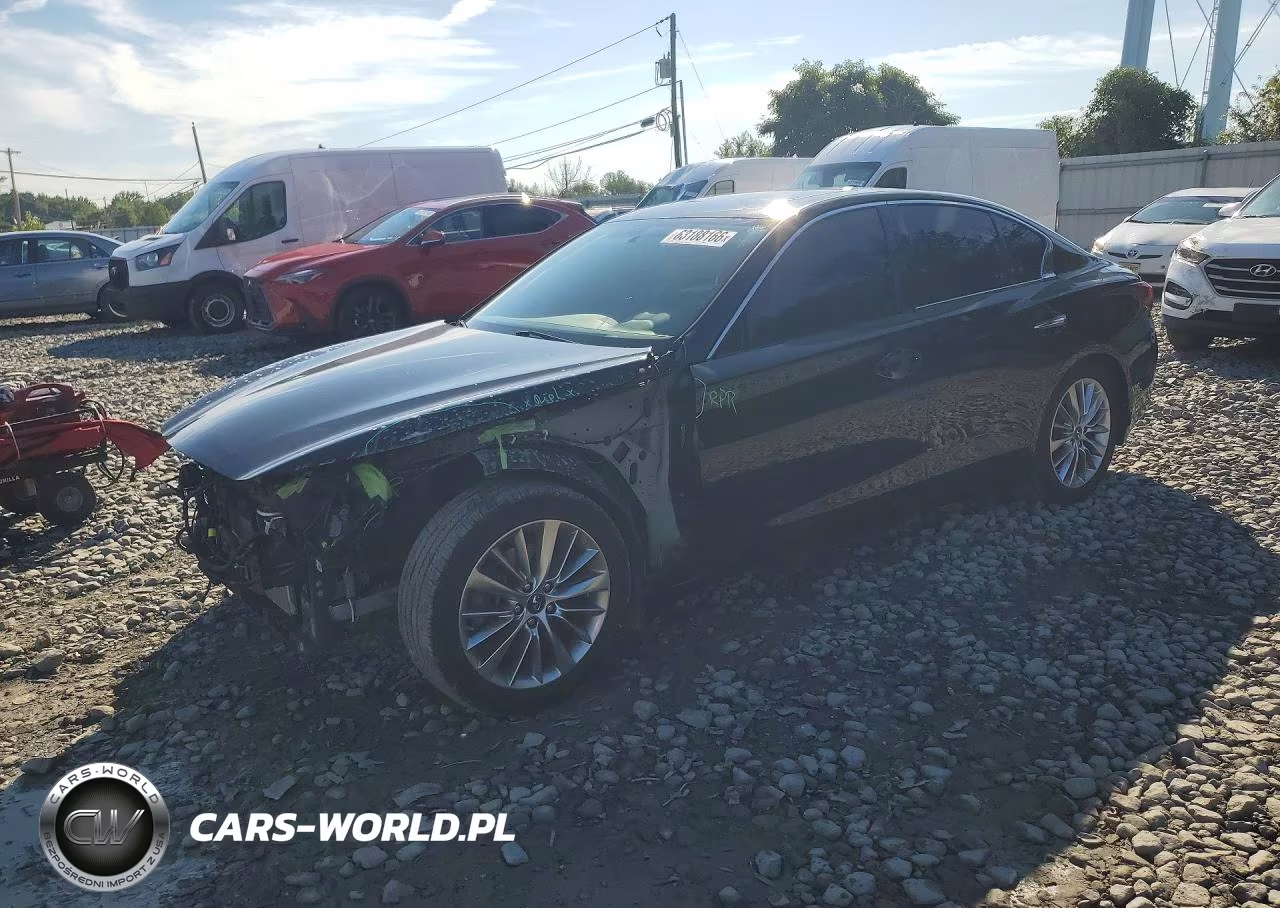 2019 Infiniti Q50 3.0T Luxe VIN:JN1EV7AP4KM513004 - 1