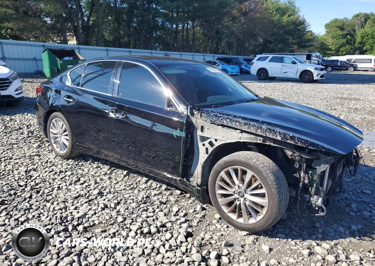 2019 Infiniti Q50 3.0T Luxe VIN:JN1EV7AP4KM513004 - 4