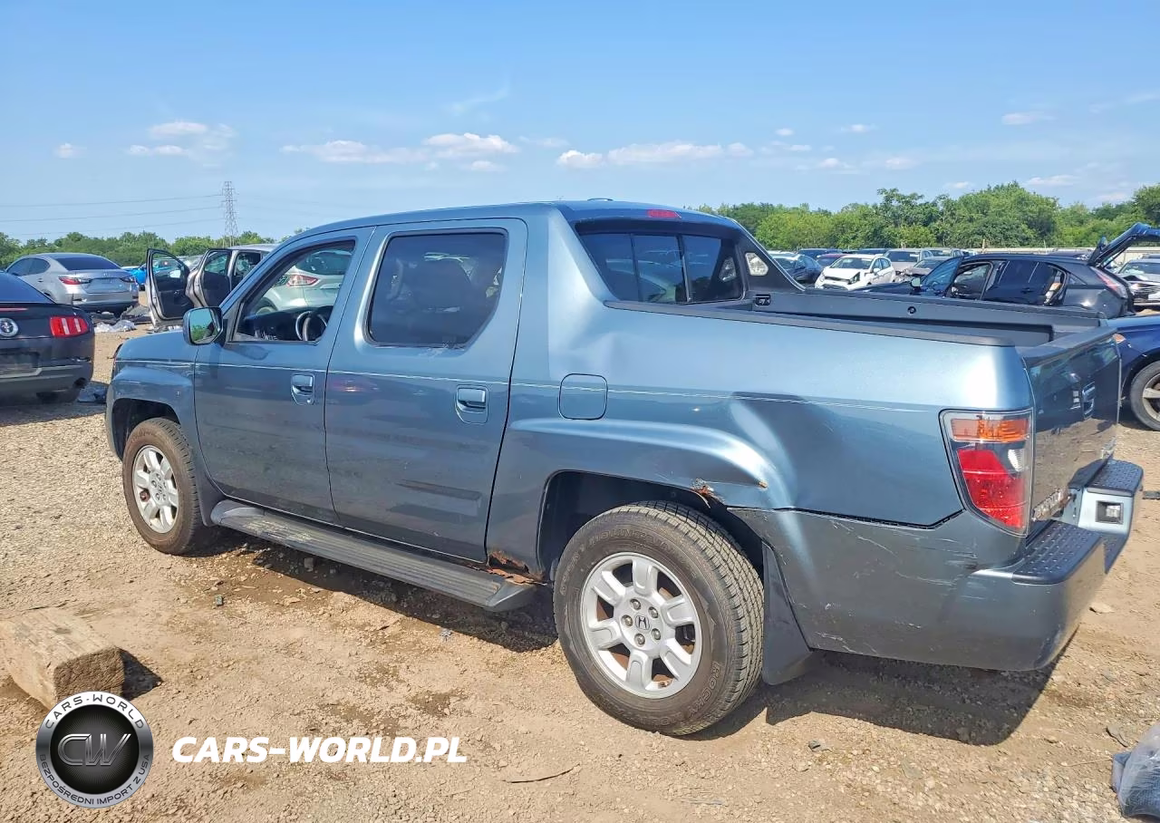 2007 Honda Ridgeline Rtl VIN:2HJYK16517H512390 - 2