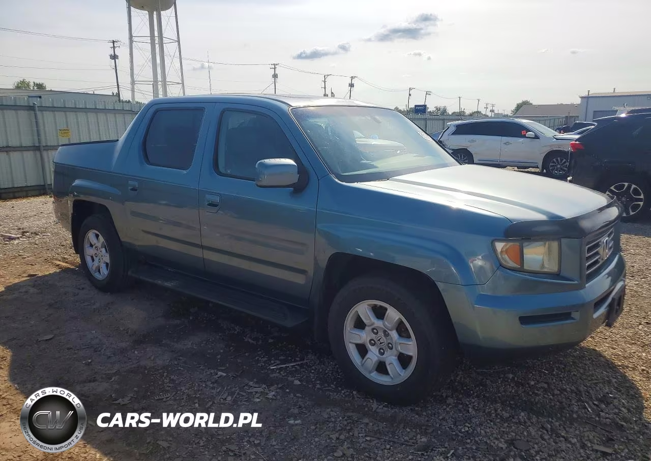 2007 Honda Ridgeline Rtl VIN:2HJYK16517H512390 - 4