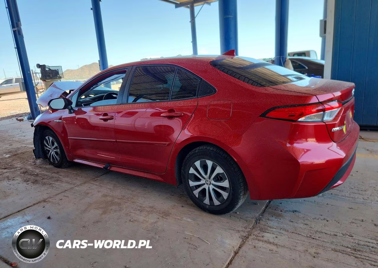 2021 Toyota Corolla Le VIN:JTDEAMDE7MJ000433 - 2