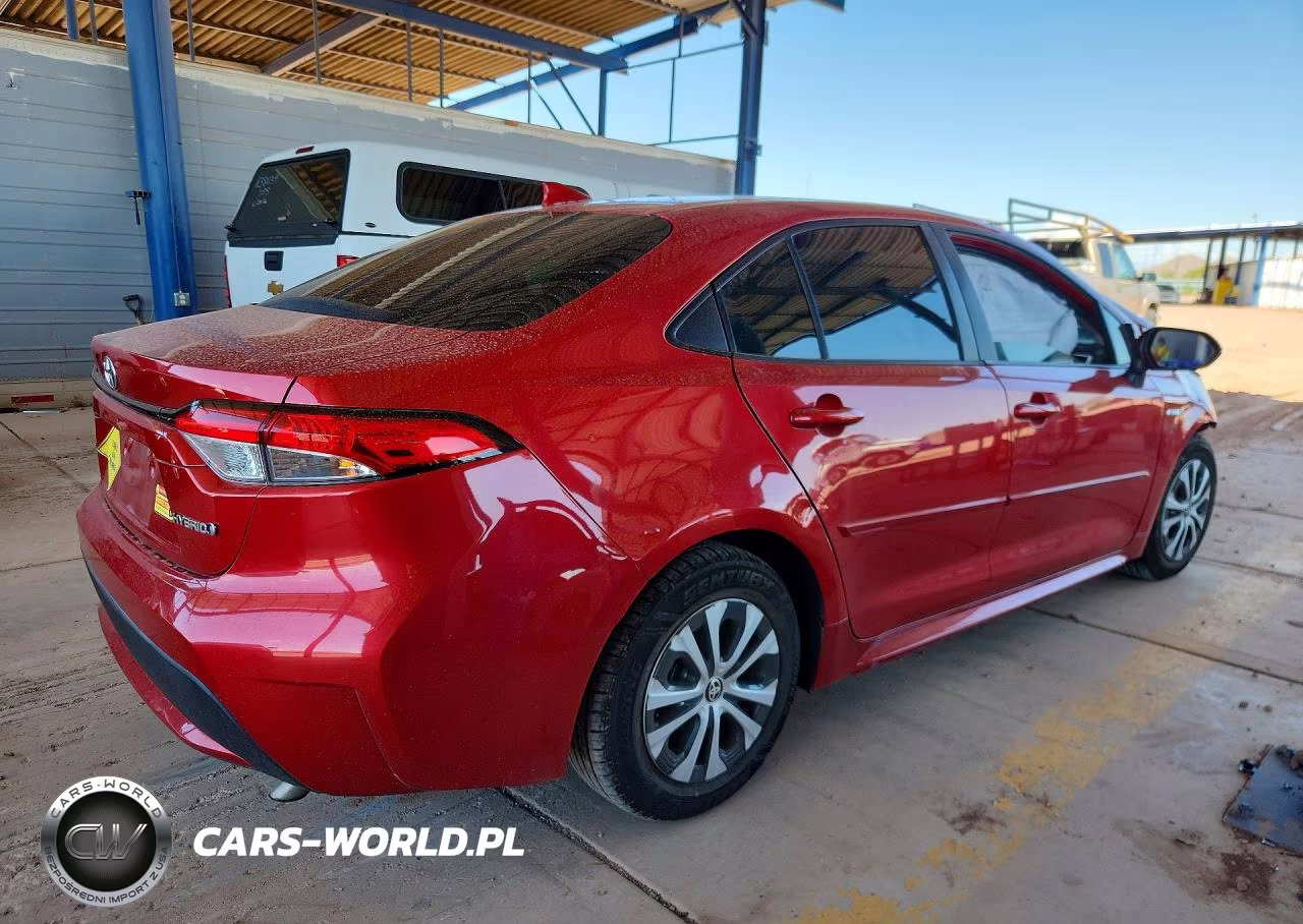 2021 Toyota Corolla Le VIN:JTDEAMDE7MJ000433 - 3
