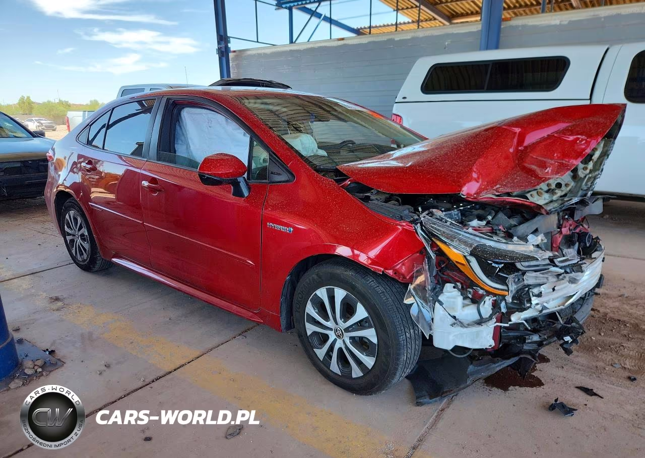 2021 Toyota Corolla Le VIN:JTDEAMDE7MJ000433 - 4