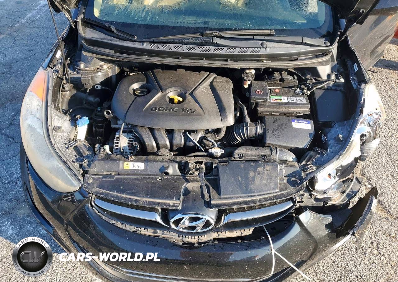 2013 Hyundai Elantra Limited VIN:KMHDH4AE2DU549267 - 11