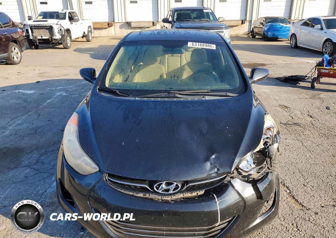 2013 Hyundai Elantra Limited VIN:KMHDH4AE2DU549267 - 5