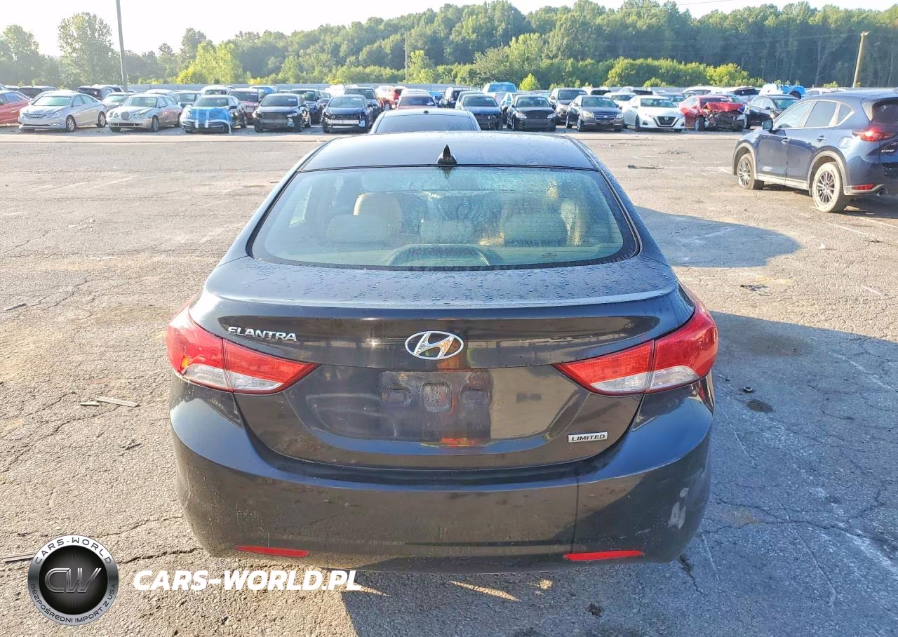 2013 Hyundai Elantra Limited VIN:KMHDH4AE2DU549267 - 6