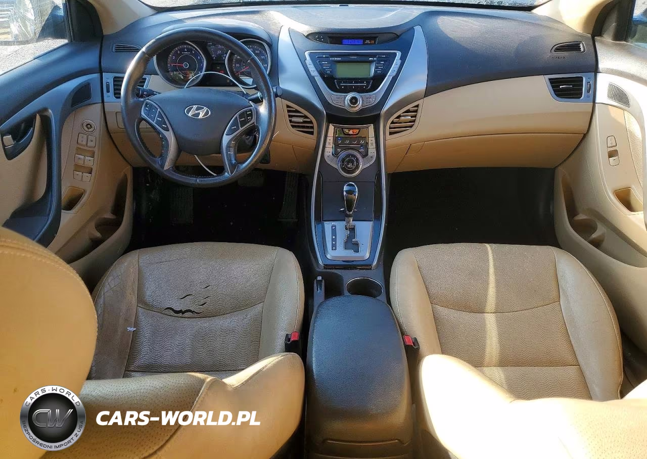 2013 Hyundai Elantra Limited VIN:KMHDH4AE2DU549267 - 8