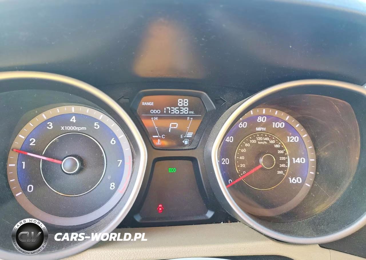 2013 Hyundai Elantra Limited VIN:KMHDH4AE2DU549267 - 9