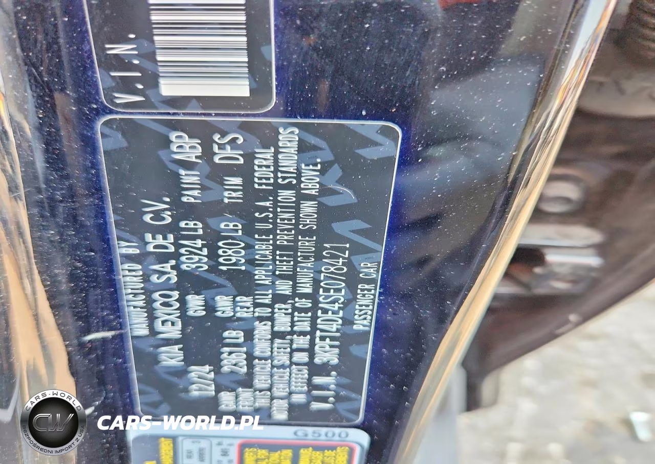 2025 Kia K4 Lxs VIN:3KPFT4DE4SE078421 - 13