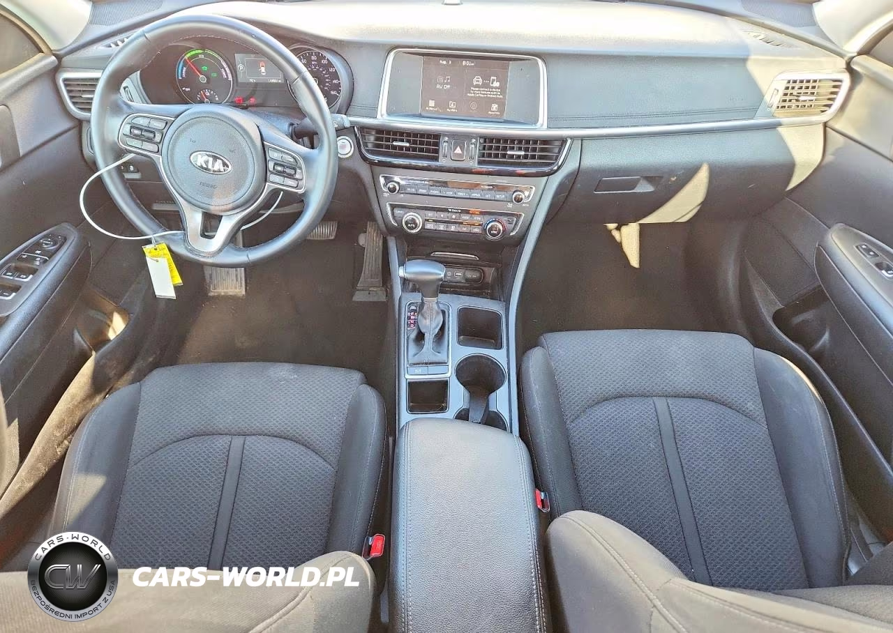 2017 Kia Optima Hybrid VIN:KNAGT4LE3H5016242 - 8