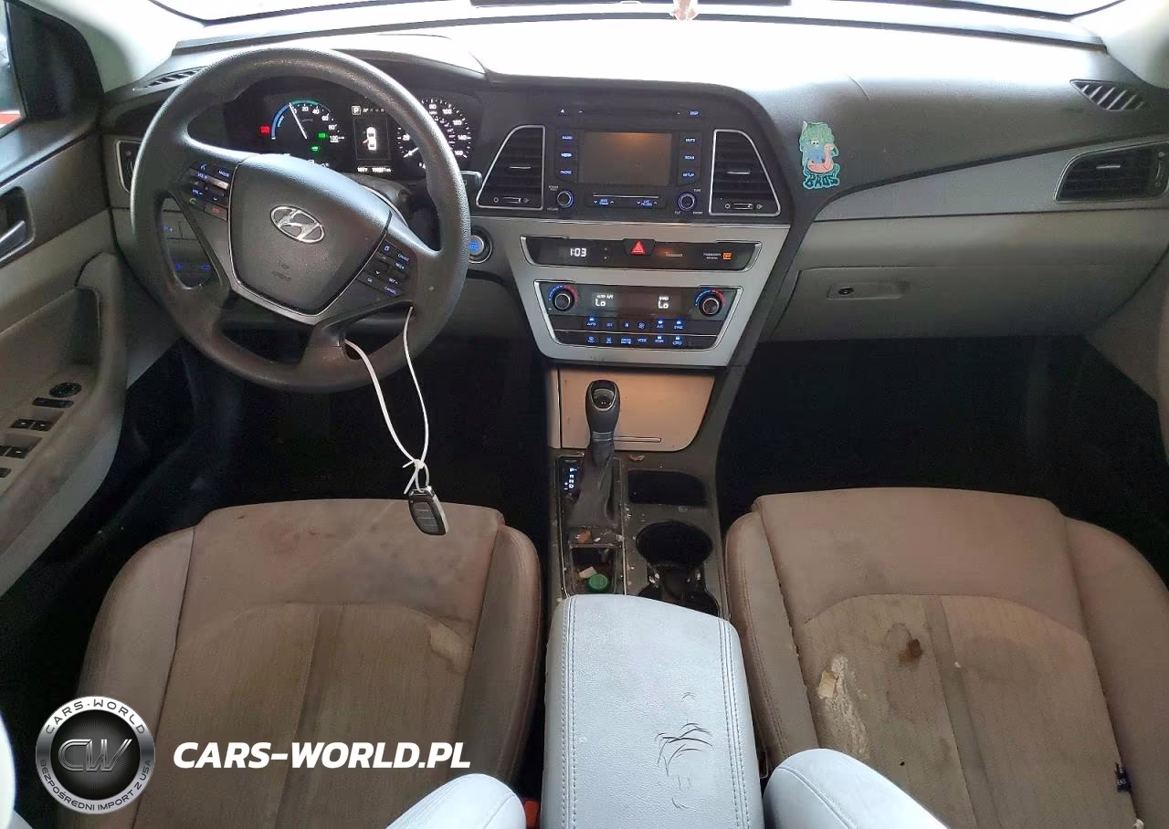 2016 Hyundai Sonata Hybrid Se VIN:KMHE24L15GA014150 - 8