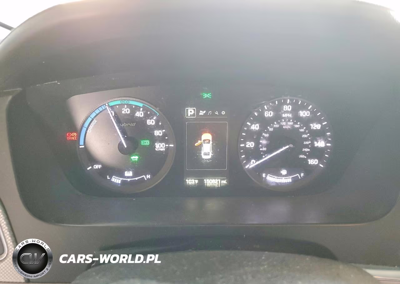 2016 Hyundai Sonata Hybrid Se VIN:KMHE24L15GA014150 - 9