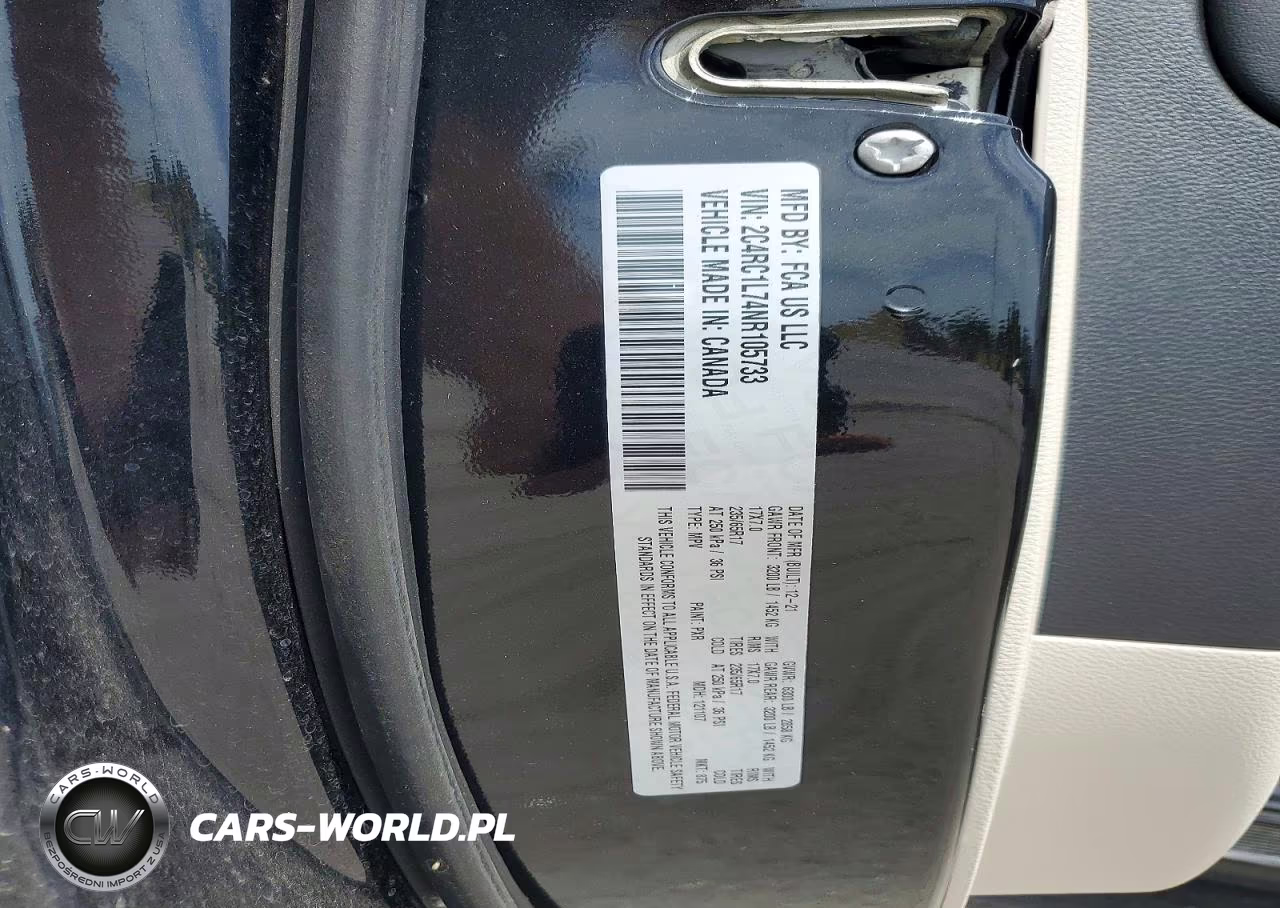2022 Chrysler Pacifica Hybrid Touring L VIN:2C4RC1L74NR105733 - 13