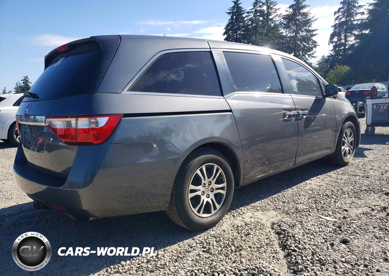 2011 Honda Odyssey Exl VIN:5FNRL5H69BB054096 - 3