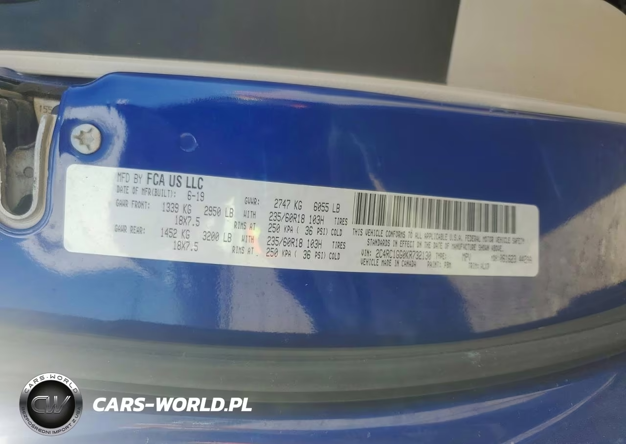 2019 Chrysler Pacifica Limited VIN:2C4RC1GG0KR732130 - 12