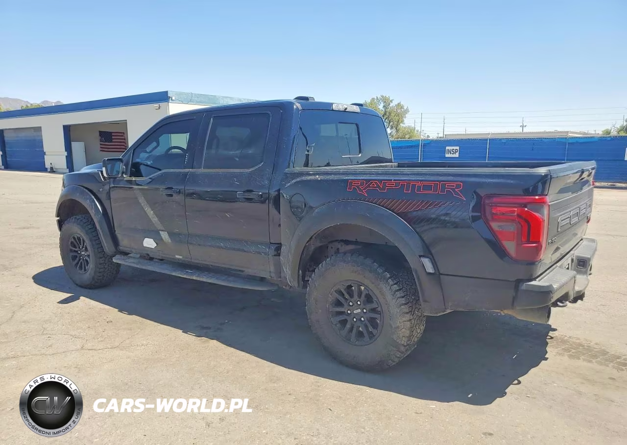 2024 Ford F150 Raptor VIN:1FTFW1RG0RFA47537 - 2