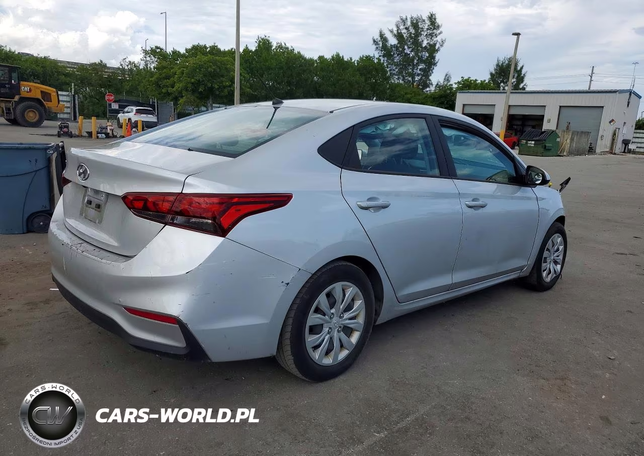 2022 Hyundai Accent Se VIN:3KPC24A61NE177558 - 3
