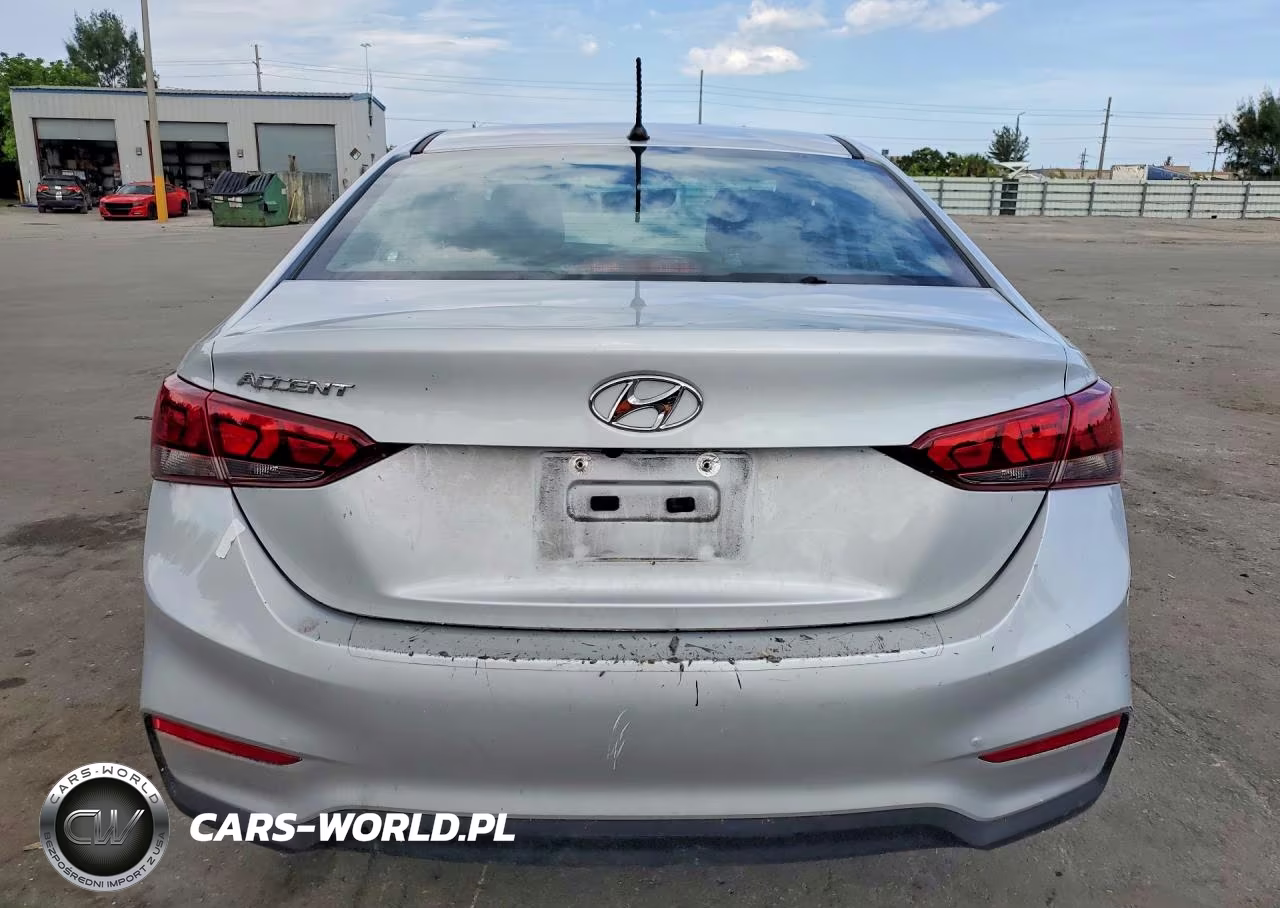 2022 Hyundai Accent Se VIN:3KPC24A61NE177558 - 6