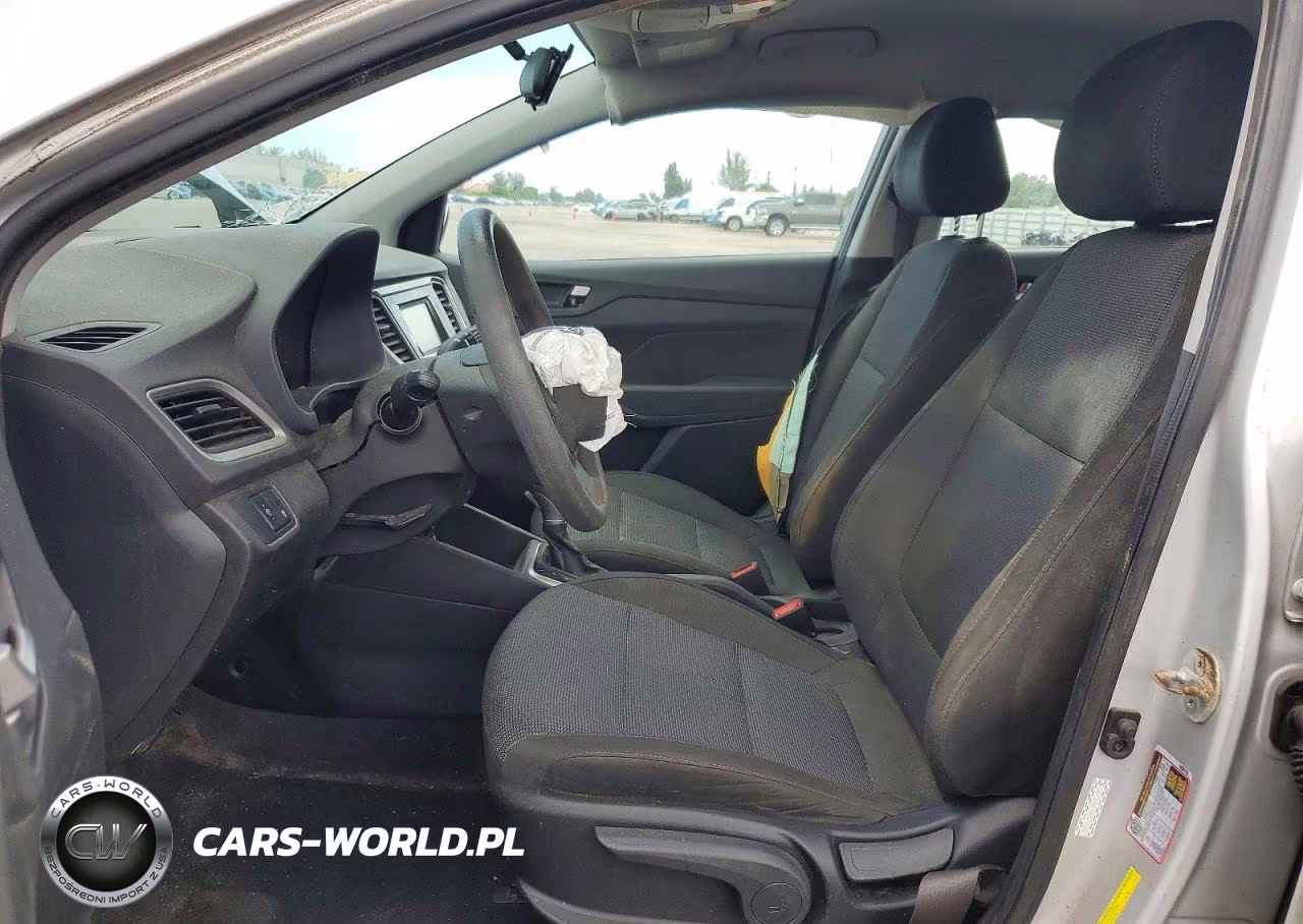 2022 Hyundai Accent Se VIN:3KPC24A61NE177558 - 7