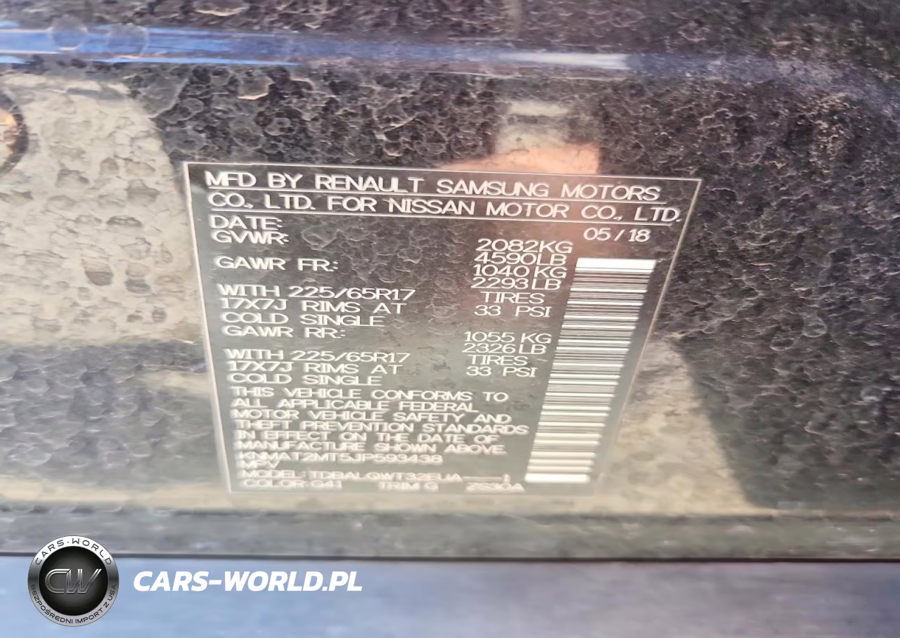 2018 Nissan Rogue Sv VIN:KNMAT2MT5JP593438 - 12