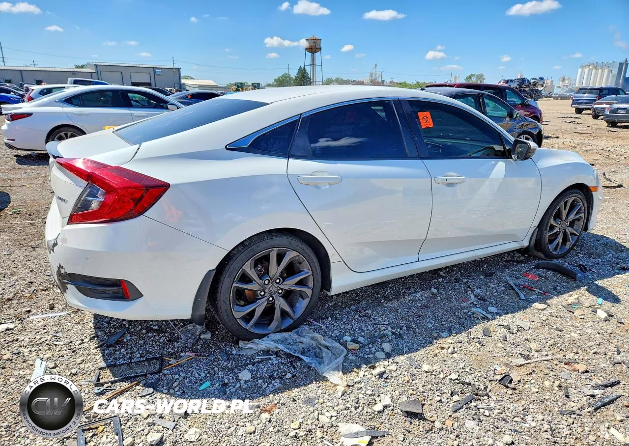 2019 Honda Civic Sport VIN:19XFC2F89KE033986 - 3