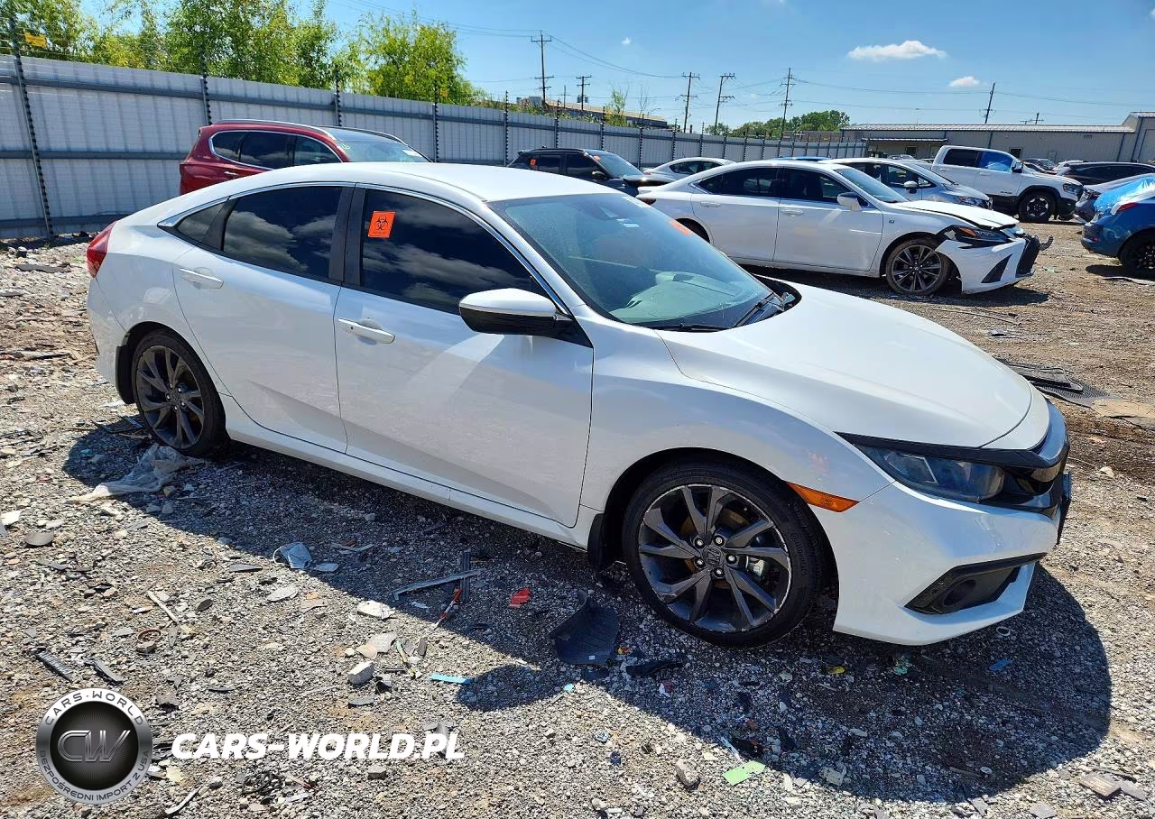 2019 Honda Civic Sport VIN:19XFC2F89KE033986 - 4