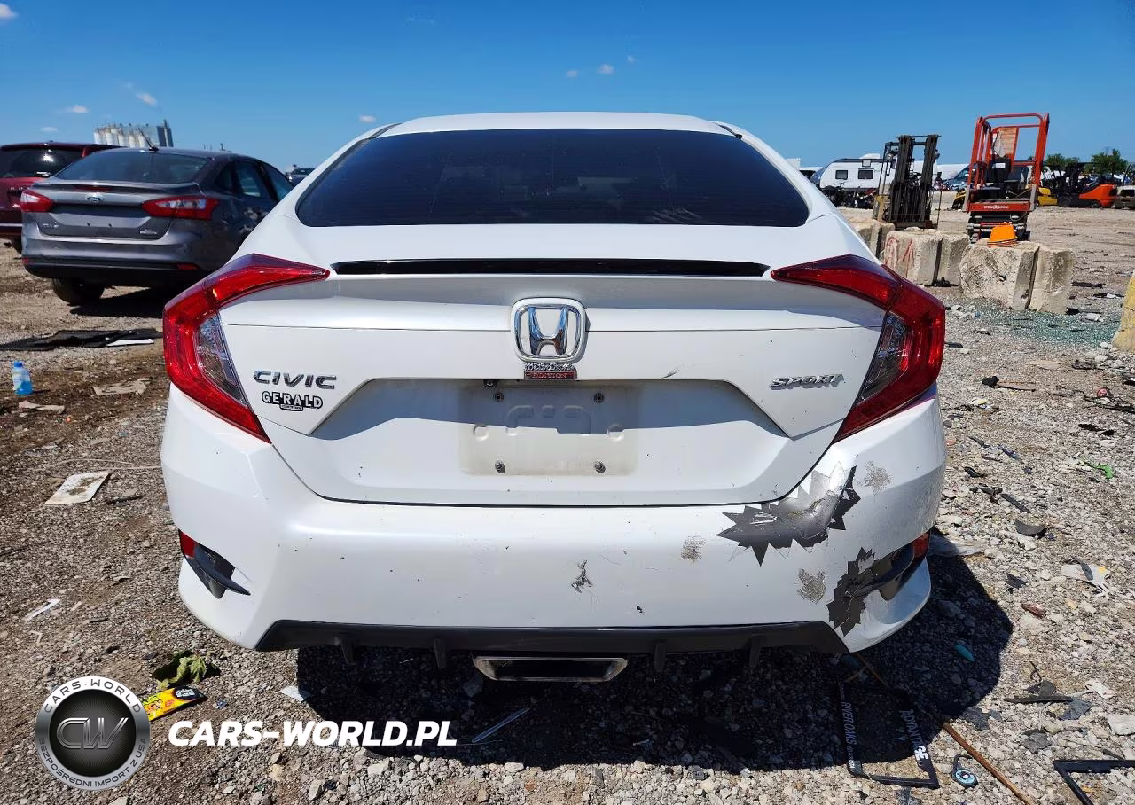 2019 Honda Civic Sport VIN:19XFC2F89KE033986 - 6
