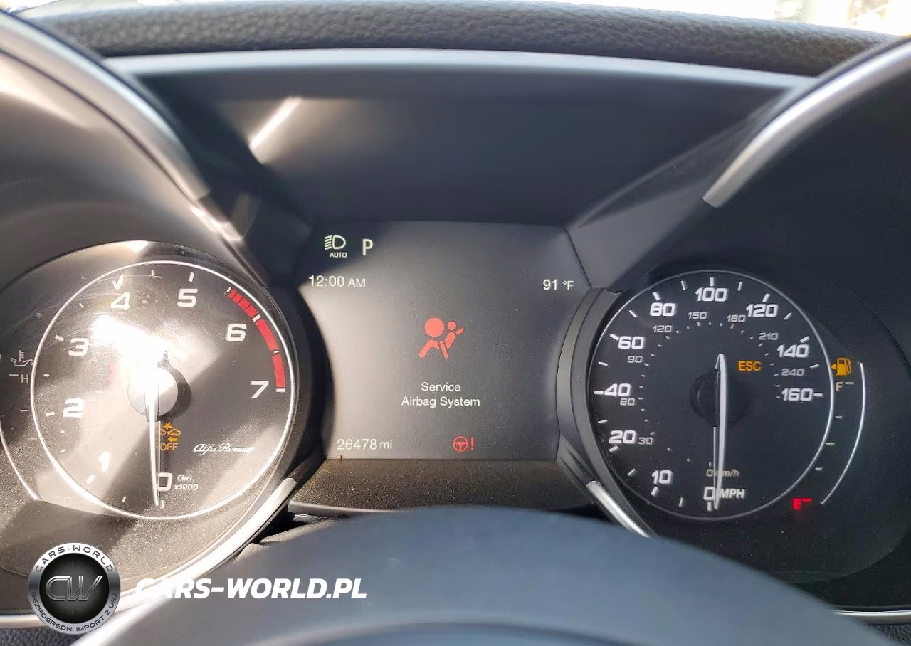 2023 Alfa Romeo Giulia Ti VIN:ZARFANBN5P7669465 - 9