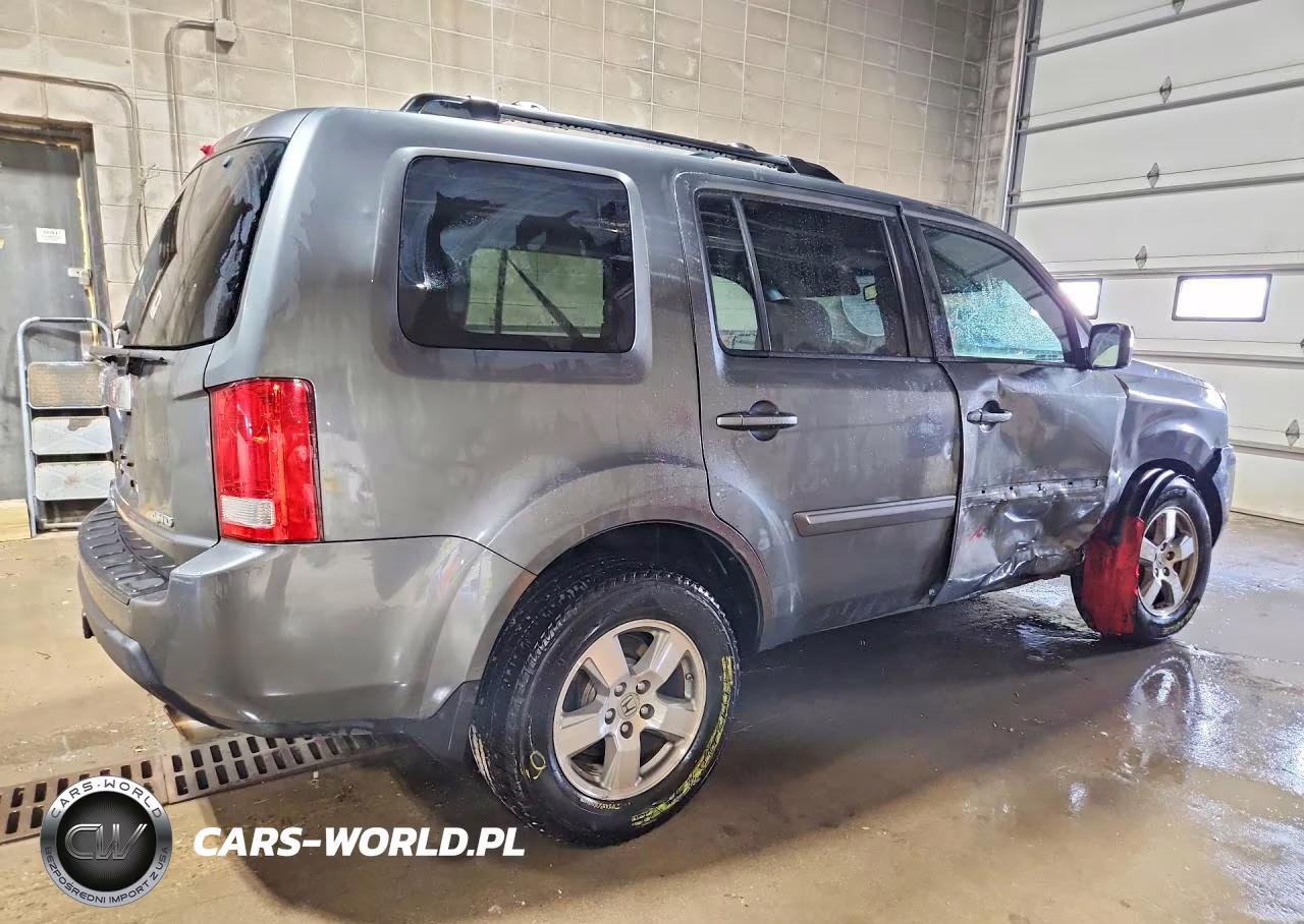 2011 Honda Pilot Exl VIN:5FNYF4H65BB007354 - 3