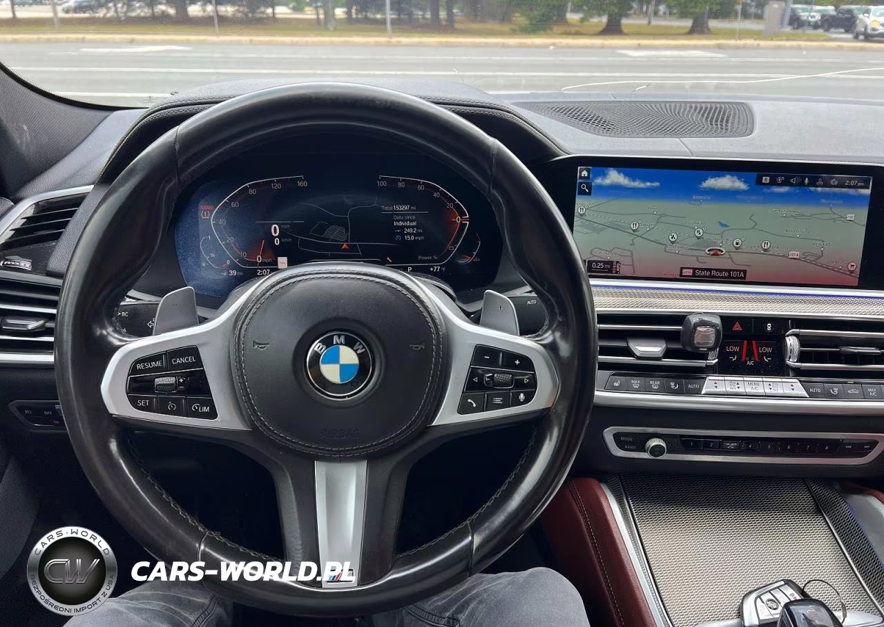 2021 BMW X6 Sdrive 40I VIN:5UXCY4C01M9E83977 - 7