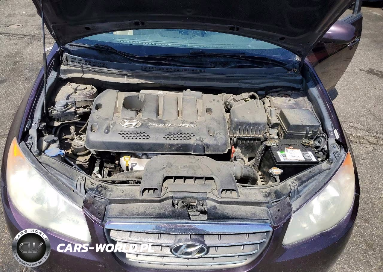 2007 Hyundai Elantra Gls VIN:KMHDU46D67U080944 - 11