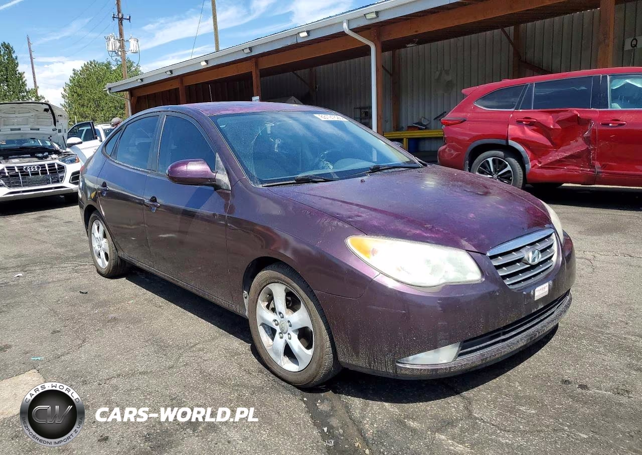 2007 Hyundai Elantra Gls VIN:KMHDU46D67U080944 - 4