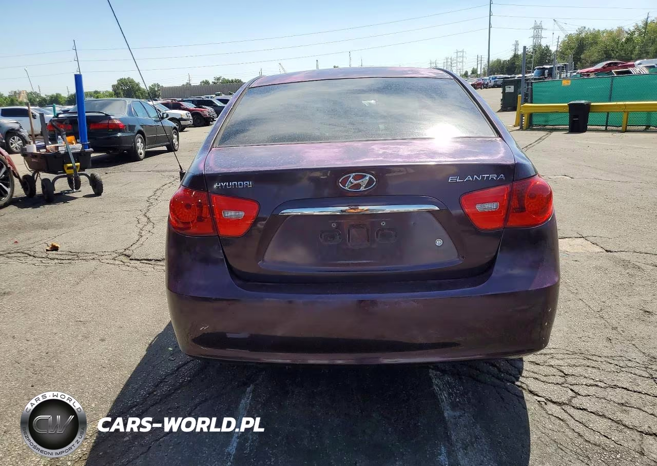 2007 Hyundai Elantra Gls VIN:KMHDU46D67U080944 - 6